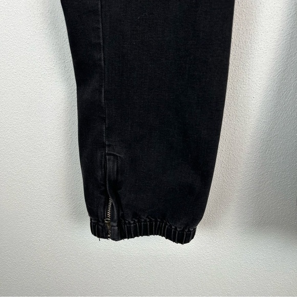 Paige Mayslie Jogger Pants Faded Mist Washed Black 32 - Picture 7 of 14
